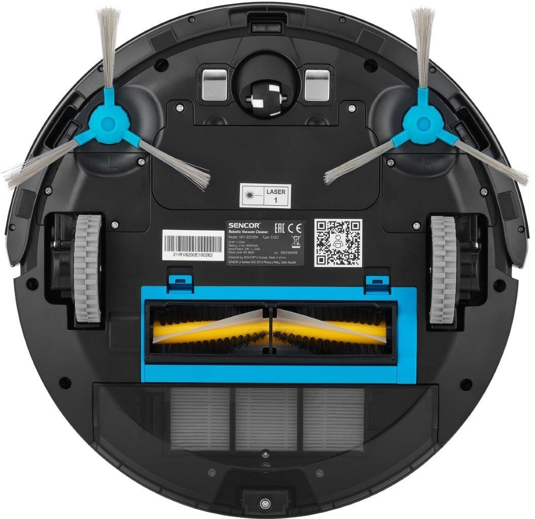 Sencor SRV 9200BK Lidar kaina ir informacija | Dulkių siurbliai-robotai | pigu.lt