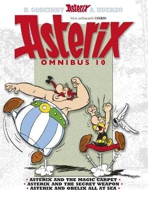 Asterix: Asterix Omnibus 10: Asterix and The Magic Carpet, Asterix and The Secret Weapon, Asterix and Obelix All At Sea kaina ir informacija | Knygos paaugliams ir jaunimui | pigu.lt