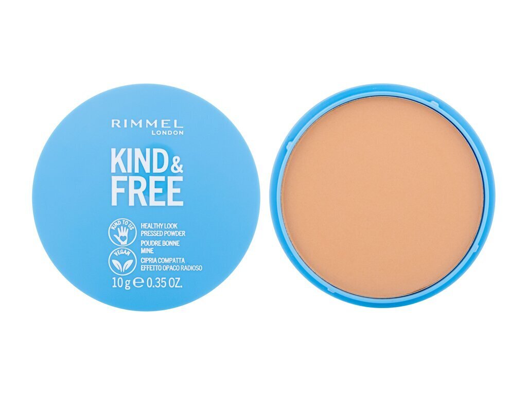 Kompaktinė pudra Rimmel Kind & Free Pressed Powder Medium, 10 g kaina ir informacija | Makiažo pagrindai, pudros | pigu.lt