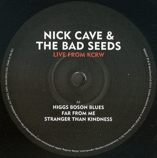 Vinilinė plokštelė Nick Cave & The Bad Seeds Live From KCRW цена и информация | Vinilinės plokštelės, CD, DVD | pigu.lt