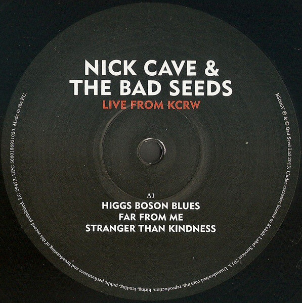 Vinilinė plokštelė Nick Cave & The Bad Seeds Live From KCRW kaina ir informacija | Vinilinės plokštelės, CD, DVD | pigu.lt