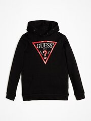 Толстовка для мальчика Guess L92Q09*JBLK, черная/красная цена и информация | Свитеры, жилетки, пиджаки для мальчиков | pigu.lt