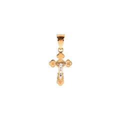 Золотой православный крестик ZKX3KP204994 цена и информация | Украшения на шею | pigu.lt