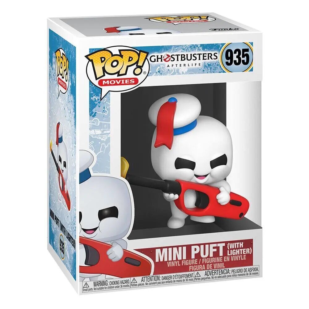 Ghostbusters: Afterlife POP! Mini Puft w/lighter 9 cm kaina ir informacija | Žaidėjų atributika | pigu.lt