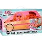 LOL Surprise! 3-in-1vakarėlių mašina su siurprizu kaina ir informacija | Žaislai mergaitėms | pigu.lt