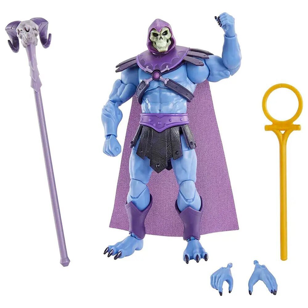 Masters of the Universe - Revelation Skeletor figūrėlė 18cm kaina ir informacija | Žaislai berniukams | pigu.lt