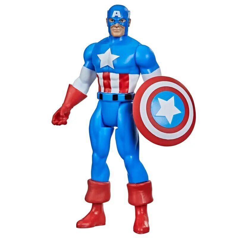 Marvel Captain America retro figūrėlė 9,5 cm kaina ir informacija | Žaislai berniukams | pigu.lt