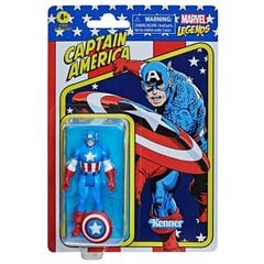 Marvel Captain America retro figūrėlė 9,5 cm kaina ir informacija | Žaislai berniukams | pigu.lt