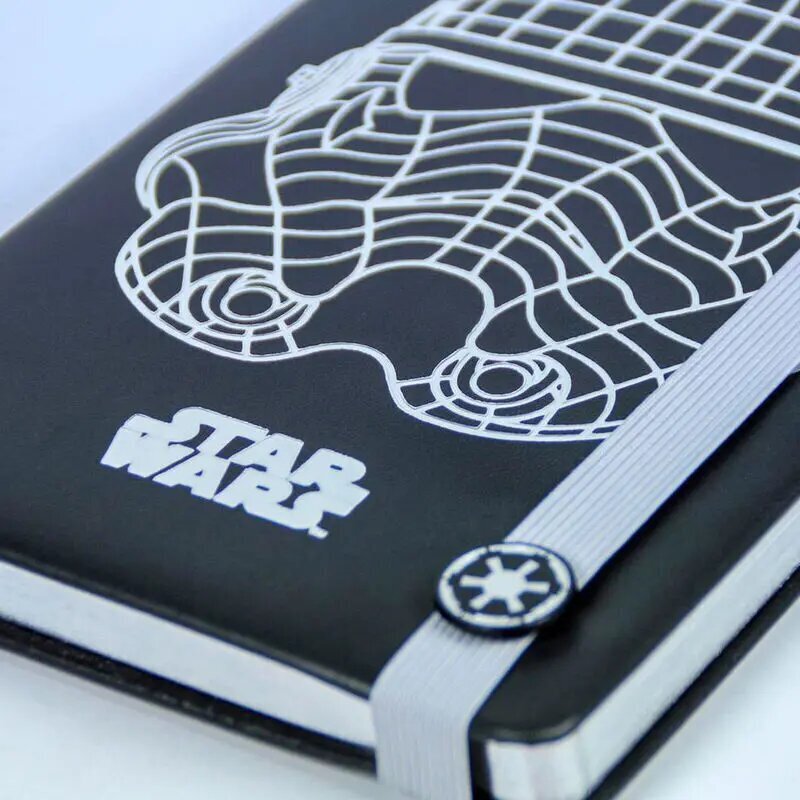 Star Wars Stormtrooper užrašų knygelė, A5 kaina ir informacija | Sąsiuviniai ir popieriaus prekės | pigu.lt
