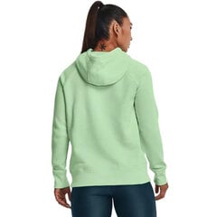 Джемпер женский Under Armor Rival Fleece Logo Hoodie W 1356318-335, зеленый цена и информация | Женские толстовки | pigu.lt