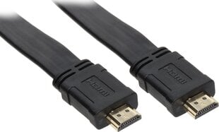 NoName HDMI-15-FL kaina ir informacija | Kabeliai ir laidai | pigu.lt