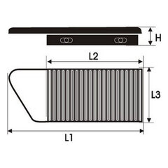 Oro filtras Green Filters P960521 kaina ir informacija | Green Filters Autoprekės | pigu.lt