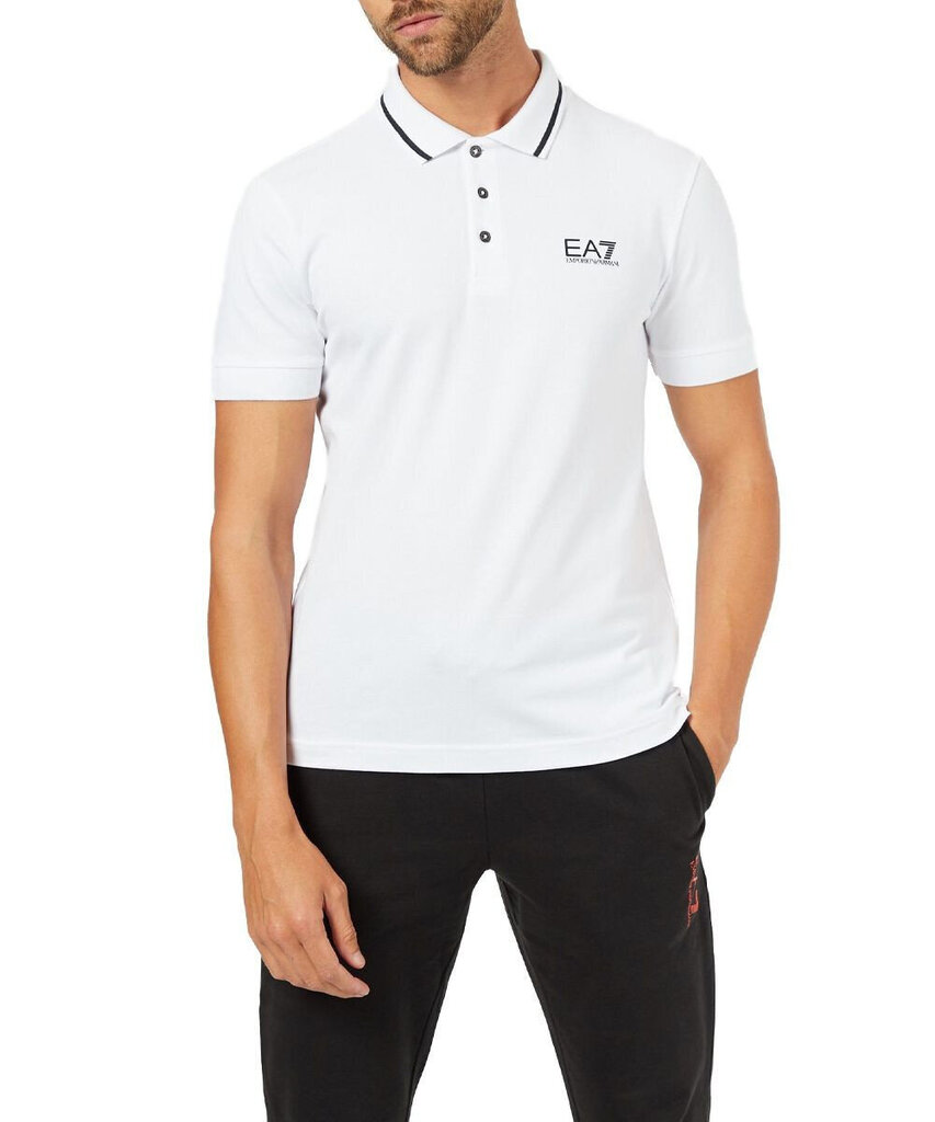 Marškinėliai vyrams Ea7, balti цена и информация | Vyriški marškinėliai | pigu.lt