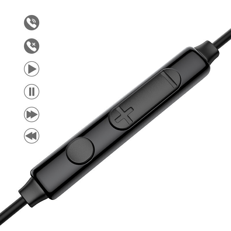 Joyroom EarBuds USB Type C JR-EC04 Black kaina ir informacija | Ausinės | pigu.lt