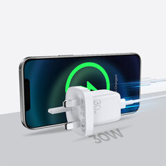 Joyroom L-QP303, USB Type C / USB цена и информация | Зарядные устройства для телефонов | pigu.lt