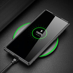 Dux Ducis Fino dėklas skirtas Samsung Galaxy S22 Ultra, juodas kaina ir informacija | Telefono dėklai | pigu.lt