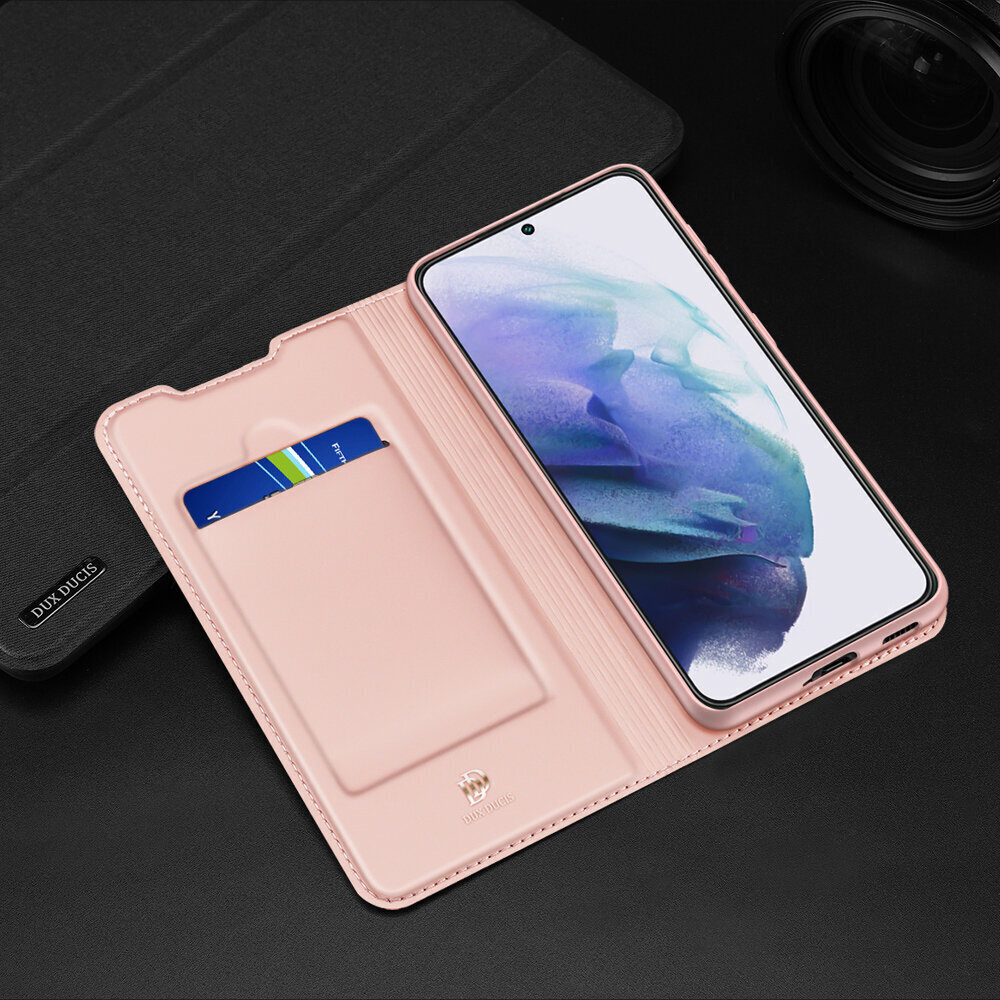 Dėklas telefonui Dux Ducis Skin Pro skirtas Samsung Galaxy S22 Plus, rožinis kaina ir informacija | Telefono dėklai | pigu.lt