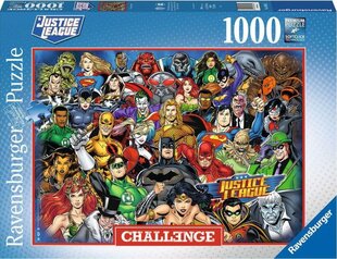 Dėlionė Ravensburger DC Comics Challenge 1000 d. kaina ir informacija | Dėlionės (puzzle) | pigu.lt