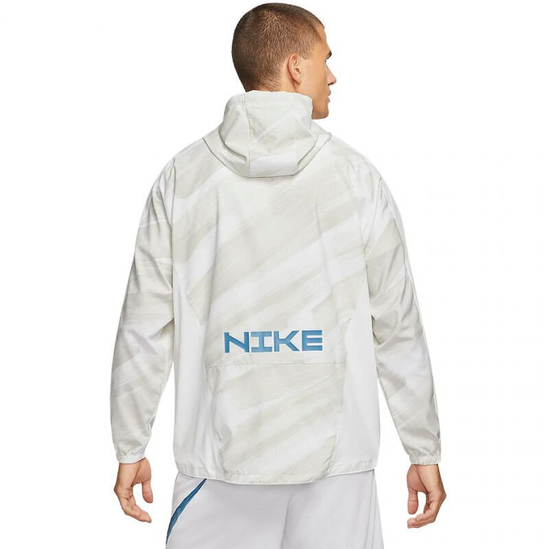 Džemperis vyrams Nike NK Dri-Fit SC Wvn HD JKT M DD1723 100, baltas kaina ir informacija | Sportinė apranga vyrams | pigu.lt