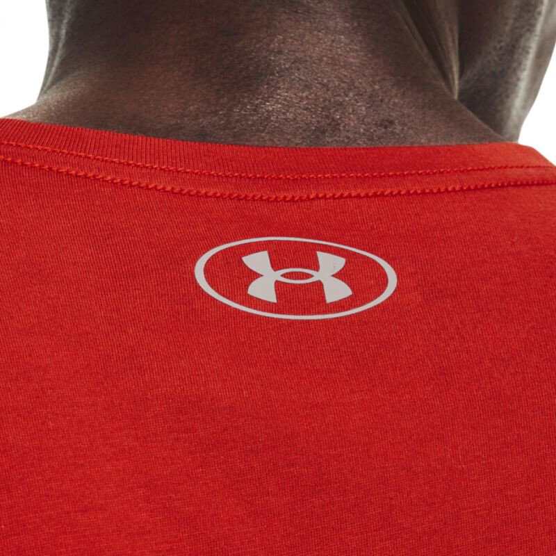 Sportiniai marškinėliai vyrams Under Armor T-shirt M 1329 582 839, raudoni цена и информация | Sportinė apranga vyrams | pigu.lt