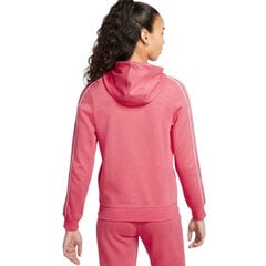Женский спортивный джемпер Nike Nsw Mlnm Essential Flicee FZ Hoody Sweatshirt W CZ8338 622, розовый цена и информация | Спортивная одежда для женщин | pigu.lt