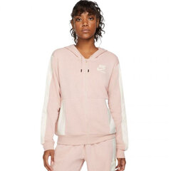 Džemperis moterims Nike Nsw Flecee FZ Hoodie Htg W DD5671 601, rožinis kaina ir informacija | Džemperiai moterims | pigu.lt