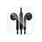 Universalios Laidinės ausinės su mikrofonu, juodos kaina ir informacija | Ausinės | pigu.lt