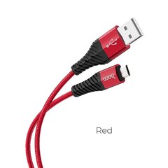 USB кабель HoCo X38 FastCharging MicroUSB, 1.0 м цена и информация | Кабели для телефонов | pigu.lt