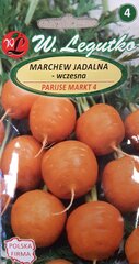 Морковь ранняя Pariser Markt 4 цена и информация | Семена овощей, ягод | pigu.lt