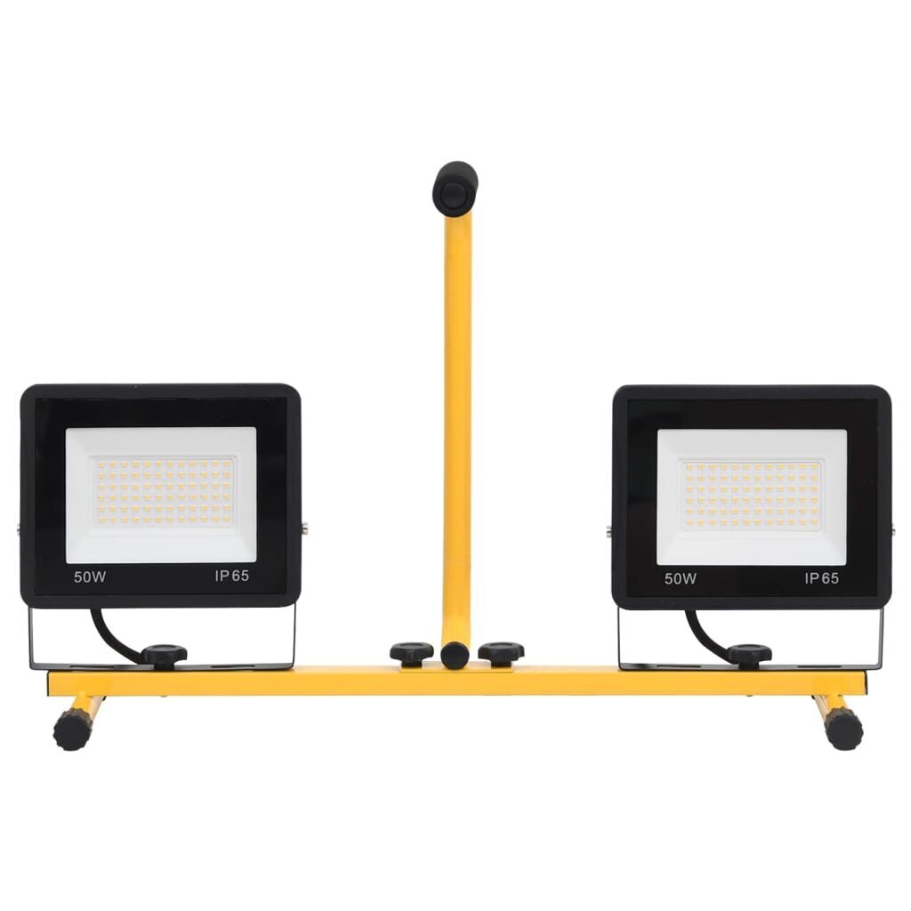 LED prožektorius 2x50W 7000lm kaina ir informacija | Žibintuvėliai, prožektoriai | pigu.lt