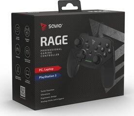 Savio Gaming Controler Rage/W kaina ir informacija | Žaidimų pultai  | pigu.lt