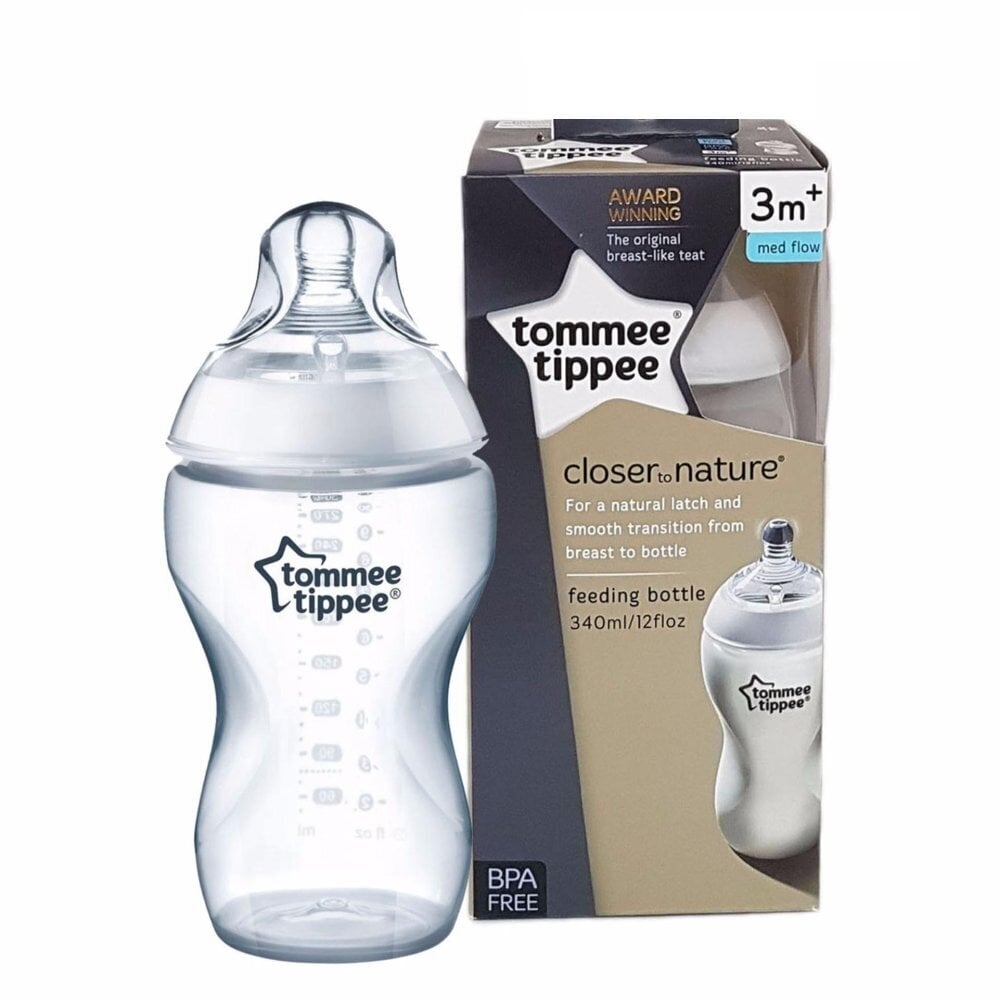 Buteliukas su žinduku Tommee Tippee 340ml, nuo 3 mėn. цена и информация | Buteliukai kūdikiams ir jų priedai | pigu.lt