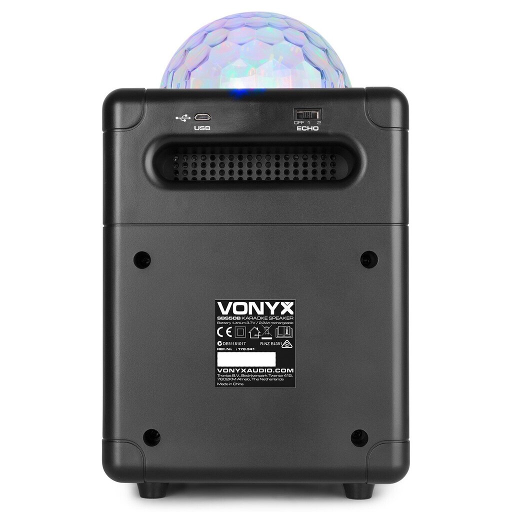 Vonyx SBS55B kaina ir informacija | Garso kolonėlės | pigu.lt
