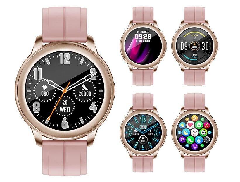 Tracer SMF11 Iris Pink kaina ir informacija | Išmanieji laikrodžiai (smartwatch) | pigu.lt