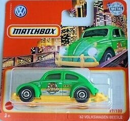 Игрушечная машинка 2021 - 097 - GXN15 Matchbox '62 VOLKSWAGEN BEETLE цена и информация | Игрушки для мальчиков | pigu.lt