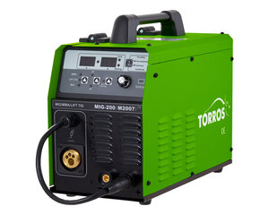 Полуавтомат сварочный инверторный TORROS MIG200 (M2007) цена и информация | Сварочные аппараты, паяльники | pigu.lt