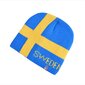 Vilnonė kepurė Sweden, mėlyna kaina ir informacija | Vyriški šalikai, kepurės, pirštinės | pigu.lt