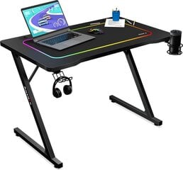Игровой стол HUZARO HERO 1.8, черный цена и информация | Компьютерные, письменные столы | pigu.lt