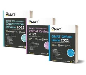Gmat Official Guide 2022 Bundle: Books Plus Online Question Bank цена и информация | Пособия по изучению иностранных языков | pigu.lt