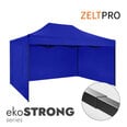 Prekybinė palapinė Zeltpro Ekostrong 3x4,5m, Mėlyna