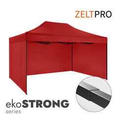 Prekybinė palapinė Zeltpro Ekostrong 3x2m, Raudona цена и информация | Палатки | pigu.lt