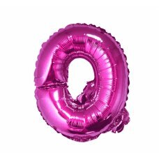 Folijinis balionas raidė Q, rožinis, 35 cm kaina ir informacija | Balionai | pigu.lt