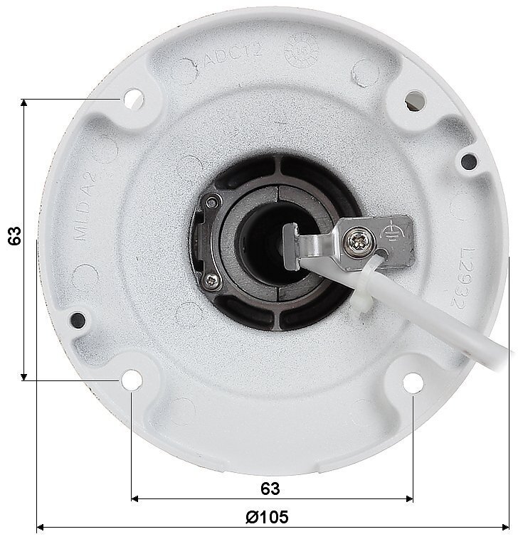 IP Kamera Hikvision DS-2CD2T63G2-4I kaina ir informacija | Stebėjimo kameros | pigu.lt