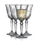 Krištolinės balto vyno taurės 4vnt. 210ml LyngBy Melodia цена и информация | Taurės, puodeliai, ąsočiai | pigu.lt