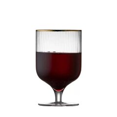 Vyno taurės 4vnt. 300ml LyngBy Palermo Gold kaina ir informacija | Taurės, puodeliai, ąsočiai | pigu.lt