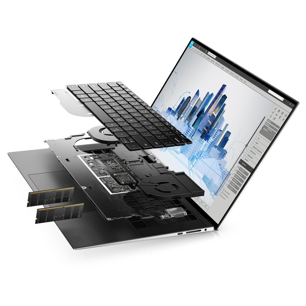 Dell Precision 5560 FHD+ 15.6" i5 Intel 16GB 1TB W10Pro kaina ir informacija | Nešiojami kompiuteriai | pigu.lt