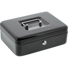 Kasos dėžutė MONEY 5025 (juoda) kaina ir informacija | Seifai | pigu.lt