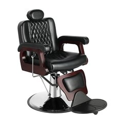 Profesionali barberio kėdė Gabbiano Rocco, juoda kaina ir informacija | Baldai grožio salonams | pigu.lt