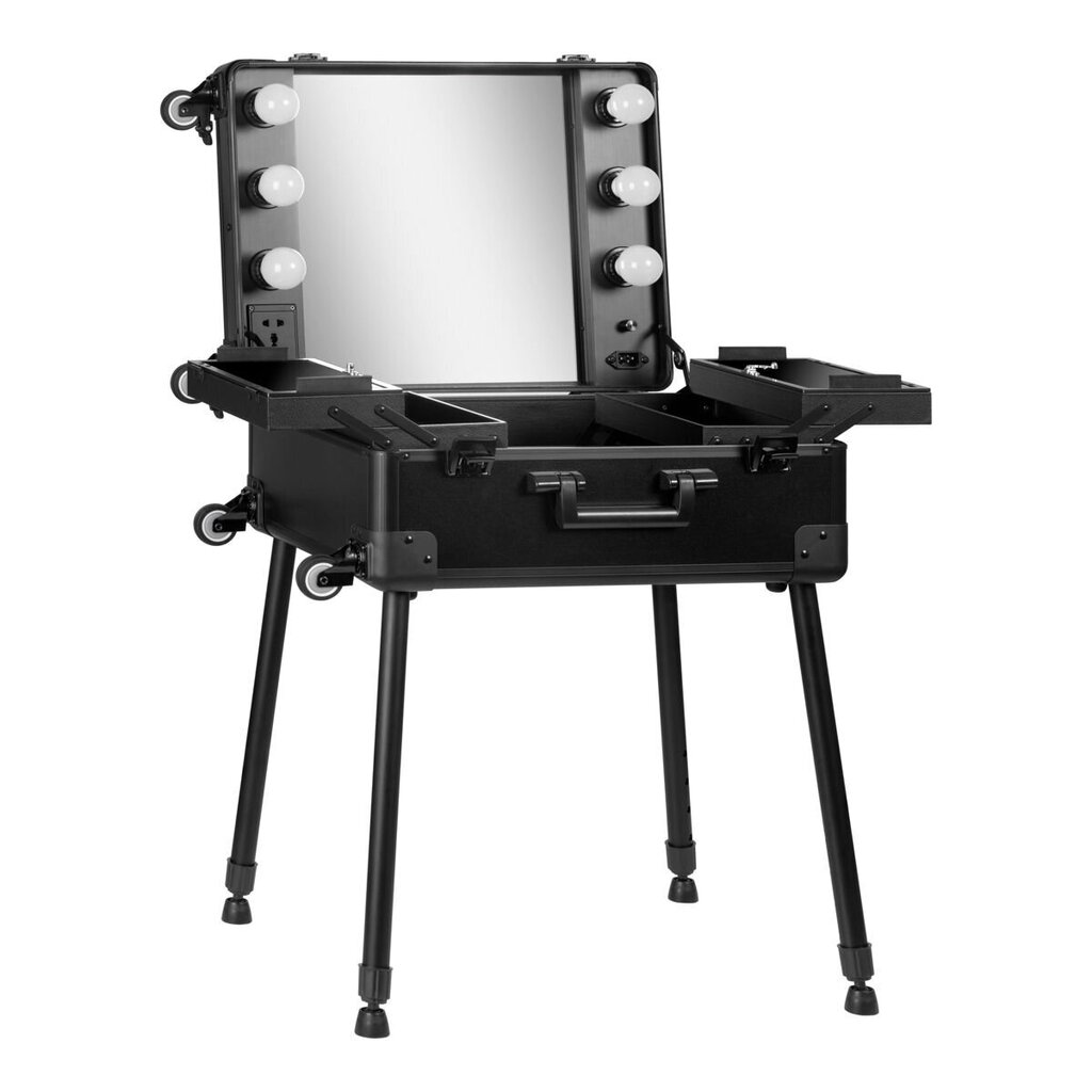 Profesionalus kosmetikos lagaminas T-27 Black kaina ir informacija | Kosmetinės, veidrodėliai | pigu.lt