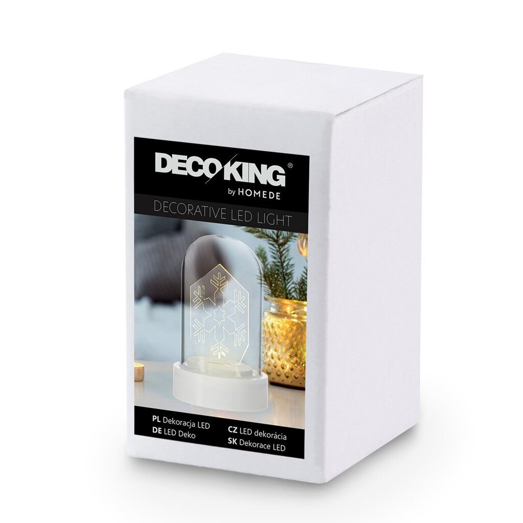 "DecoKing" kalėdinė LED dekoracija, 5,5x9 kaina ir informacija | Kalėdinės dekoracijos | pigu.lt